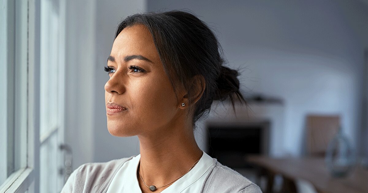 A woman exploring her pregnancy options